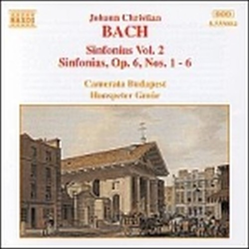 Sinfonie (integrale) vol.2: nn.2-6 op.6  BACH JOHANN CHRISTIAN