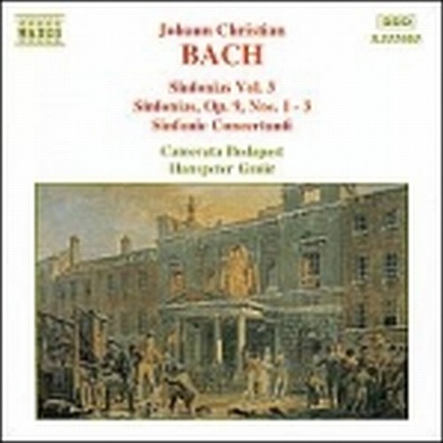 Sinfonie (integrale) vol.3: nn.1-3 op.9, Sinfonie concertanti T.284-4, T.286/6  BACH JOHANN CHRISTIAN