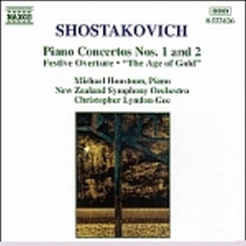 Concerto x pf n.1 op.35, n.2 op.102, Overture festiva op.96, L'eta' dell'oro (su  SCIOSTAKOVIC DMITRI