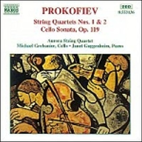 Quartetto x archi n.1 op.50, n.2 op.92,Sonata x vlc op.119  PROKOFIEV SERGEI