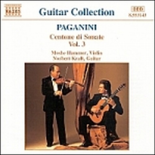 Centone di Sonate Vol.3: Sonate XIII > XVIII  PAGANINI NICCOLO'