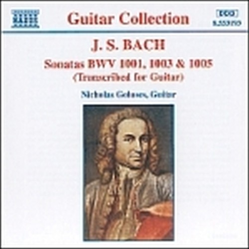 Sonate nn.1-3 BWV 1001, 1003, 1005 (trascrioni per chitarra)  BACH JOHANN SEBASTIAN