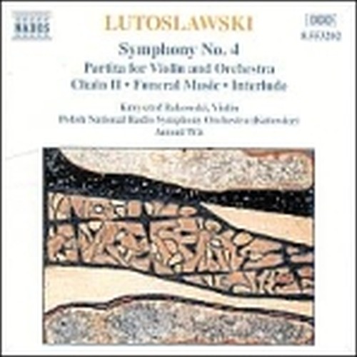 Opere x orchestra (integrale) Vol.1: Sinfonia n.4, Musica funebre x archi, Chain  LUTOSLAWSKI WITOLD