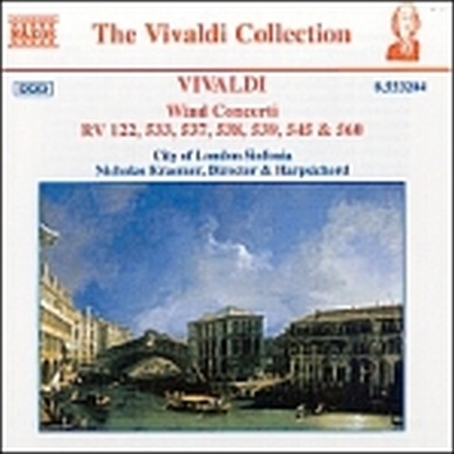 Concerti x fiati: Concerto x 2 corni RV539 e RV 538, x 2 fl RV 533, x 2 trombe  VIVALDI ANTONIO