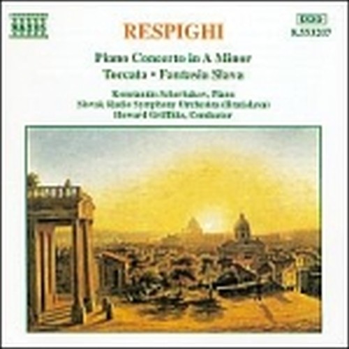 Concerto x pf, Toccata x pf e orch,Fantasia slava x pf e orch  RESPIGHI OTTORINO