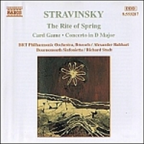 Sagra della primavera, Jeu de cartes, Concerto in RE mag  STRAVINSKY IGOR