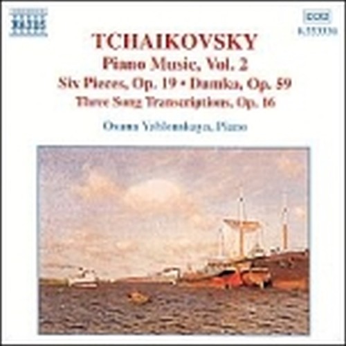 Opere x pf Vol.2: 6 Morceaux op.19, 2 Morceaux op.10, Trascrizioni op.16, Dumka  CIAIKOVSKI PYOTR IL'YCH