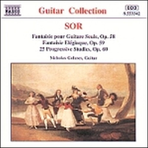 Fantasia x chit sola op.58, Fantasia elegiaca op.59, 25 Studi progressivi op.60  SOR FERNANDO