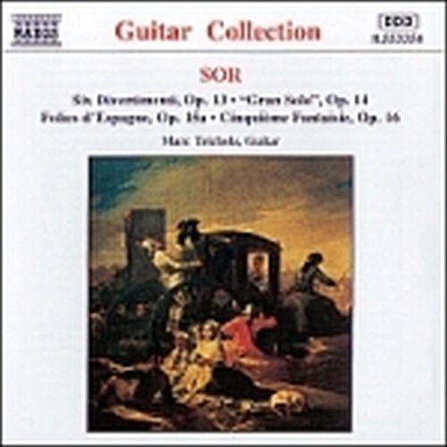 Divertimenti op.13 (n.1 > n.6), Sonata "Gran Solo" op.14, Folies d'Espagne et un  SOR FERNANDO