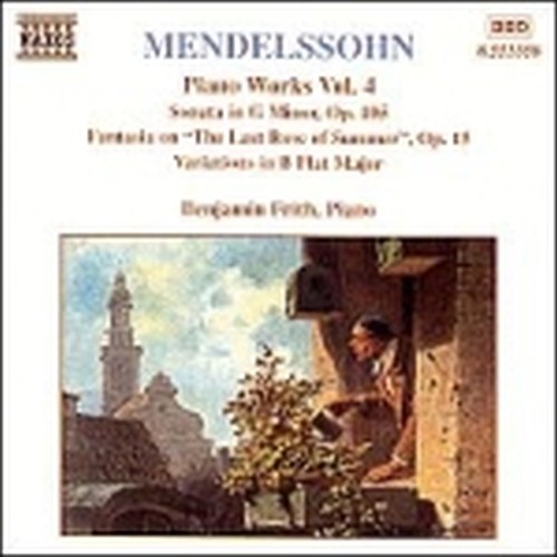 Opere x pf (integrale) Vol.4: Sonata op.105, Fantasia op.15, Etude in FA min, Ca  MENDELSSOHN FELIX