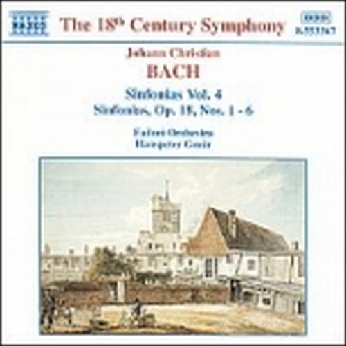 Sinfonie (integrale) Vol.4: nn.1-4 op.18  BACH JOHANN CHRISTIAN