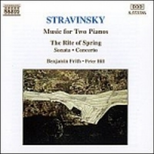 Sonata x 2 pf, Concerto x 2 pf, La Sagra della Primavera (versione x 2 pf.)  STRAVINSKY IGOR
