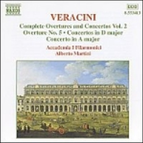 Overtures e Concerti Vol.2: Ouverture n.5, Concerto a 8 stromenti x vl e orch, C  VERACINI FRANCESCO MARIA