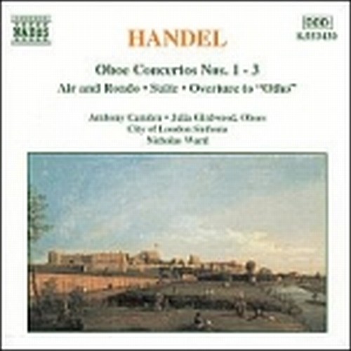 Concerto x oboe n.1 > n.3, Aria e Rondo', Suite in SOL min, Ouverture da "Otho",  HANDEL GEORG FRIEDRICH