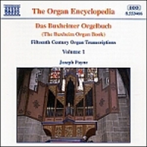 Das Buxheimer Orgelbuch Vol.1: Trascrizioni del 1400 x org.  PAYNE JOSEPH  org