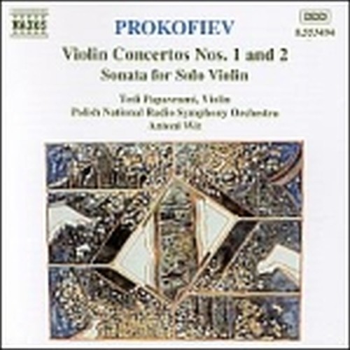 Concerto x vl n.1 e n.2, Sonata x vl solo op.115  PROKOFIEV SERGEI