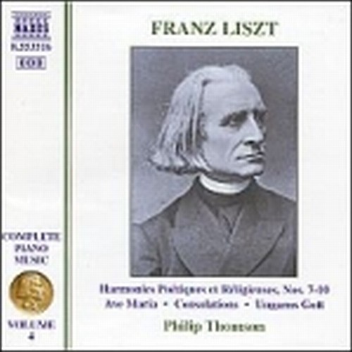Opere x pf (integrale) Vol. 4: Harmonies poetiques et religeuses, Ave Maria in S  LISZT FRANZ