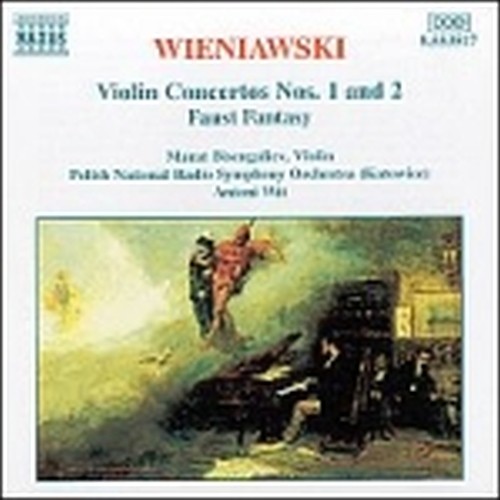 Concerto x vl n.1 op.14, n.2 op.22, Fantasia brillante x vl e orchestra su temi  WIENIAWSKI HENRYK