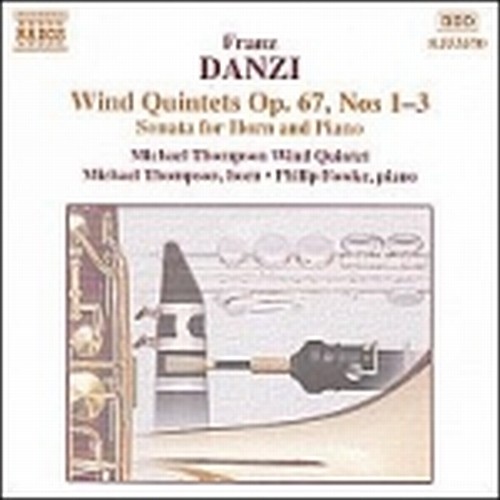 Quintetto x fiati n.1, n.2, n.3 op.67, Sonata x corno  DANZI FRANZ
