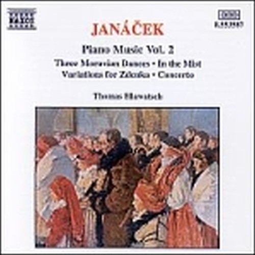 Opere x pf Vol.2 (integrale): Concerto x pf,2 vl,vla,clar e corno, Nella nebbia  JANACEK LEOS