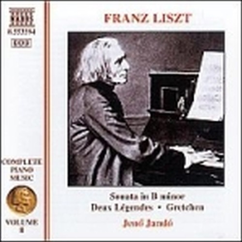 Opere x pf (integrale) Vol. 8: Sonata in SI min, 2 Legendes, Gretchen (secondo m  LISZT FRANZ