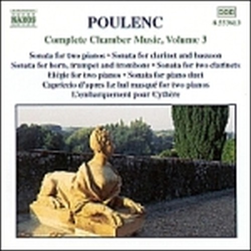 Musica da camera (integrale) Vol.3: Sonata x 2 pf, Sonata x 2 clar, Sonata x cor  POULENC FRANCIS