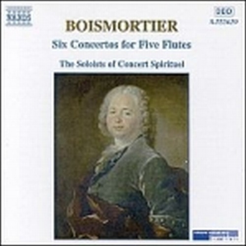 Concerti x 5 fl n.1 > n.5  BOISMORTIER JOSEPH BODIN de