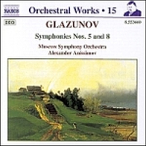 Sinfonia n.6 op.55, n.8 op.83  GLAZUNOV ALEXANDER KOSTANTINOVICH