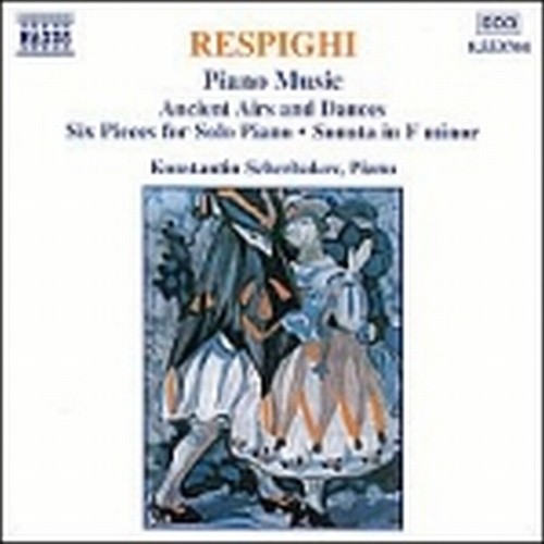Antiche Arie e Danze, 6 Pezzi x pf, Sonata in FA min, 3 Preludi sopra melodie gr  RESPIGHI OTTORINO