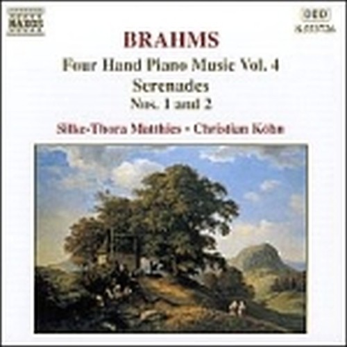 Opere x pf a 4 mani (integrale) Vol.4: Serenate opp.11 e 16  BRAHMS JOHANNES