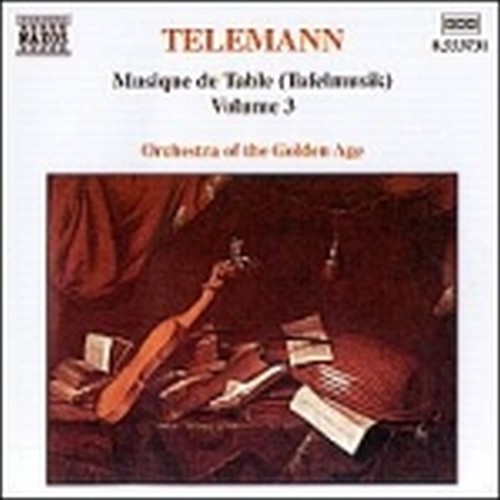 Tafelmusik Vol.3: Parte II: Quartetto in RE min, Concerto in FA mag, Trio in Mi  TELEMANN GEORG PHILIP