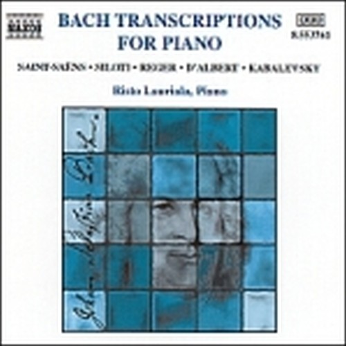 Trascrizioni x pf di: SAINT-SAENS, SILOTI, REGER, D'ALBERT, KABALEVSKY  BACH JOHANN SEBASTIAN