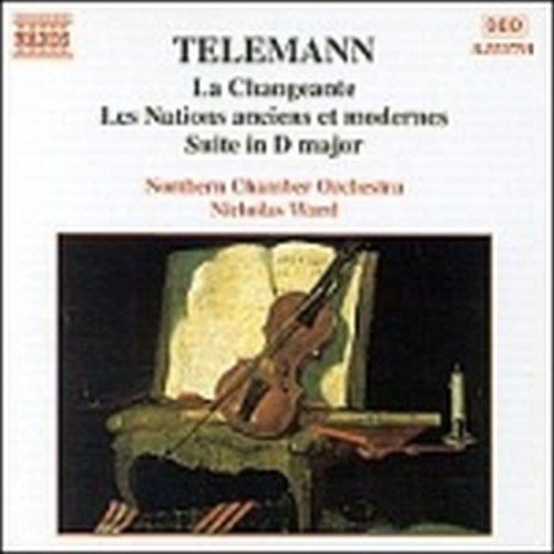 Ouverture-Suites: La changeante, Les nations anciens et modernes, Suite in RE ma  TELEMANN GEORG PHILIP