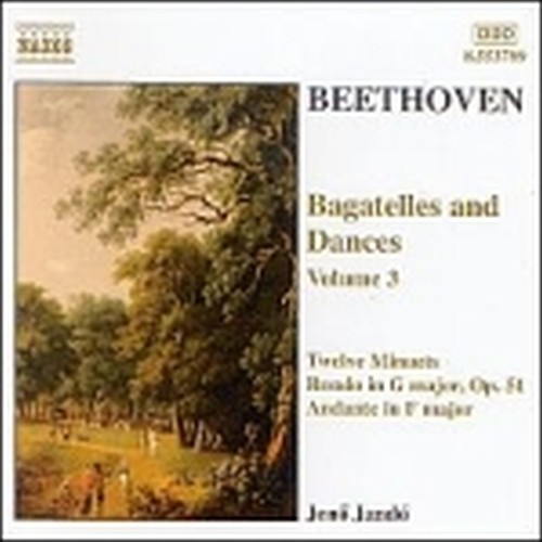 Bagatelle e Danze vol.3: 12 Minuetti WoO 7, Rondo' a capriccio op.129, Andante W  BEETHOVEN LUDWIG VAN