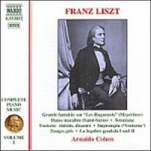 Opere x pf (integrale) Vol. 1: Danse macabre, Nuages gris, Unstern, Reminiscence  LISZT FRANZ