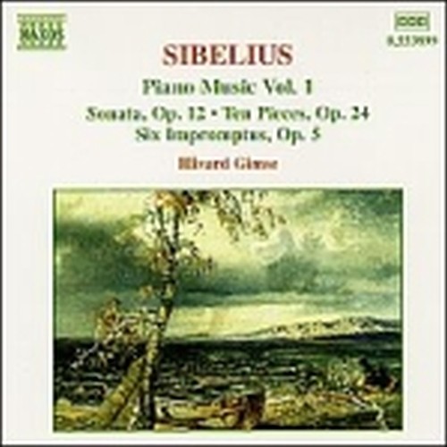 Opere x pf (integrale) Vol.1: Sonata op.12, 6 Improvvisi op.5, 10 Pezzi op.24  SIBELIUS JEAN