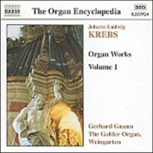 Opere x organo (integrele) Vol.1: Toccata e Fuga in MI mag e in LA min, Trio in  KREBS JOHANN LUDWIG