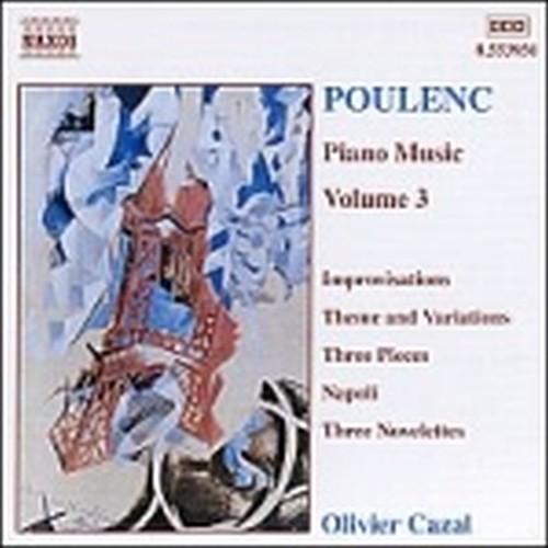 Opere x pf (integrale) Vol.3: Theme varie', Improvisations, 3 Pieces, Napoli, 3  POULENC FRANCIS