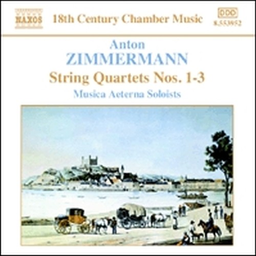 Quartetti per archi nn.1, 2 e 3 op.3  ZIMMERMANN ANTON