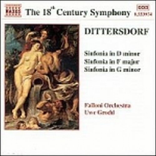 Sinfonia in RE min (Grave D1), in FA mag (Grave F7), in SOL (Grave g1)  DITTERSDORF CARL DITTERS von