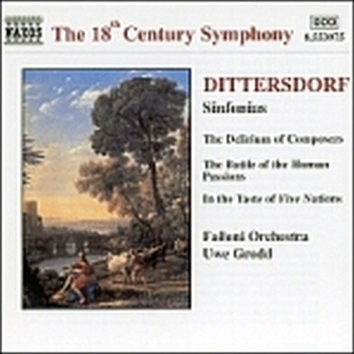 Sinfonia "Il delirio delli compositori ...", "Il combattimento delle passioni um  DITTERSDORF CARL DITTERS von