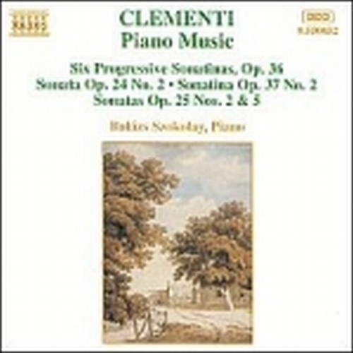 Musica x pf: 6 Sonatine progressive op.36, Sonata op.24 n.2, op.25 n.2 e n.5, So  CLEMENTI MUZIO