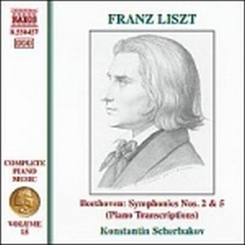 Opere x pf (integrale) Vol.15: Trascrizione delle Sinfonie n.2 e n.5 di Beethove  LISZT FRANZ