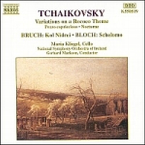 Variazioni su un tema rococo' op.33, Notturno n.4 op.19, Pezzo capriccioso op.62  CIAIKOVSKI PYOTR IL'YCH
