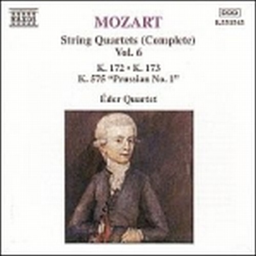 Quartetti x archi vol.6 (integrale): Quartetto n.12 K 172, n.13 K 173, n.21 K 57  MOZART WOLFGANG AMADEUS