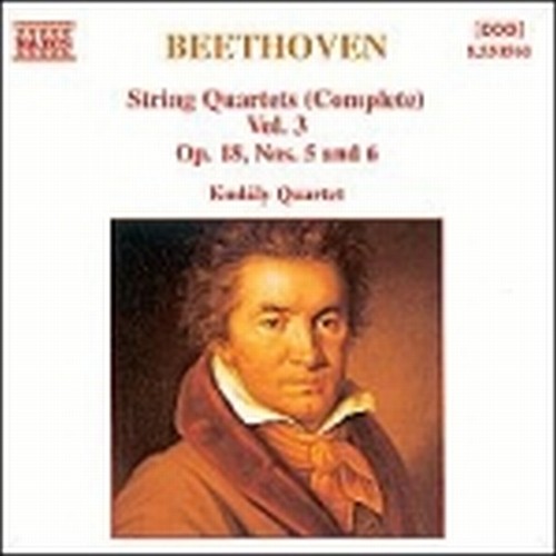 Quartetti x archi (integrale) Vol.3: Quartetti n.5 e 6 op.18  BEETHOVEN LUDWIG VAN