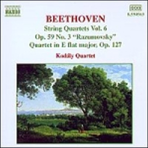 Quartetti per archi (integrale) Vol.6: Quartetto n.3 op.59 "Razumovsky", op.127  BEETHOVEN LUDWIG VAN