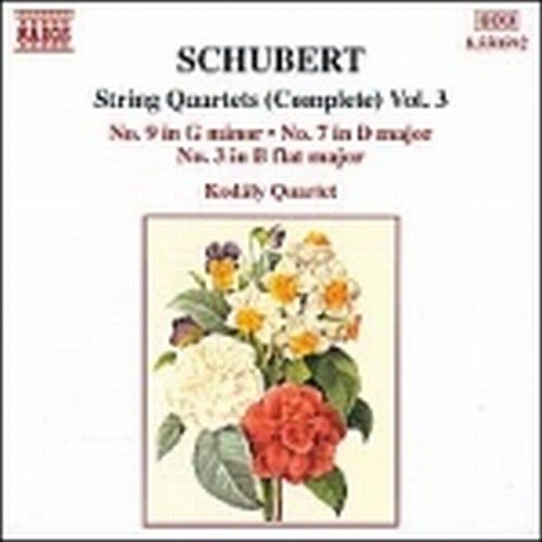 Quartetti x archi (integrale) Vol.3: Quartetto n.3 D 36, n.7 D 94, n.9 D 173  SCHUBERT FRANZ
