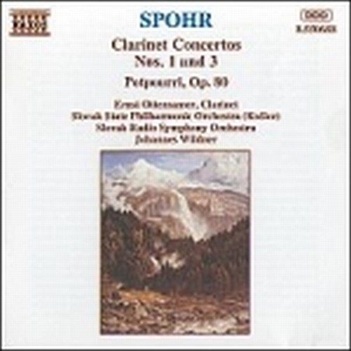 Concerto x clar n.1 op.26, n.3, Poutpurri x clar e orchestra op.80  SPOHR LOUIS