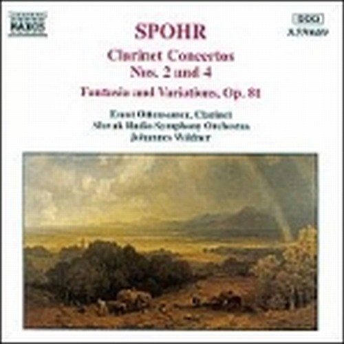 Concerto x clar n.2 op.57, n.4, Fantasia e variazioni su un tema di Danzi op.81  SPOHR LOUIS